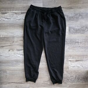 White Birch Black Joggers Size XL